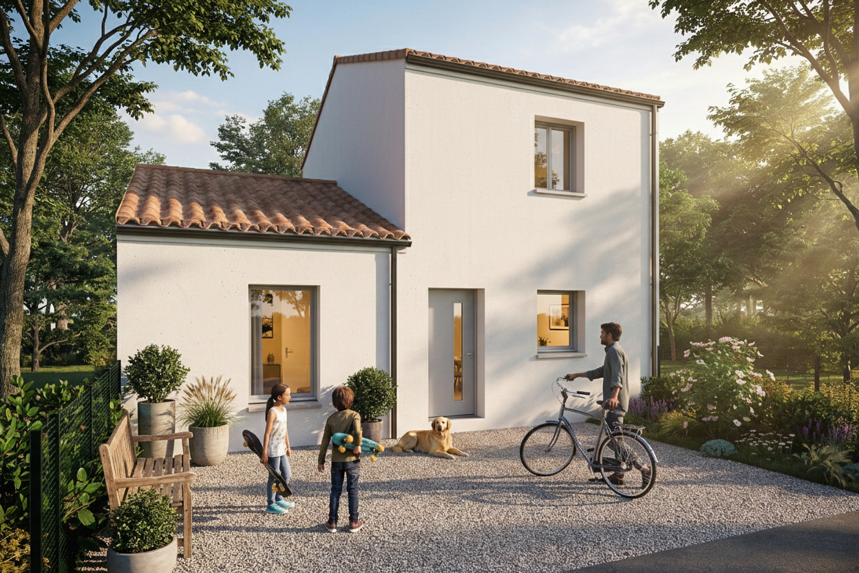 maison ecolutive T4 étage