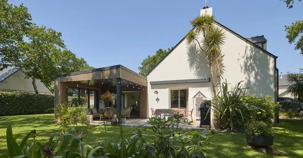 Extension en ossature bois Pornichet