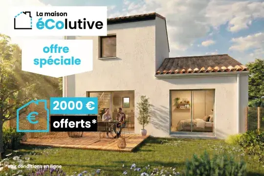 modele maison ecolutive T4 étage 2000 € de remise
