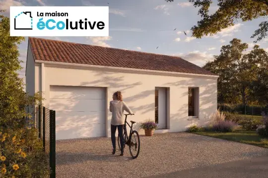 modele maison ecolutive T3 plain pied avec garage