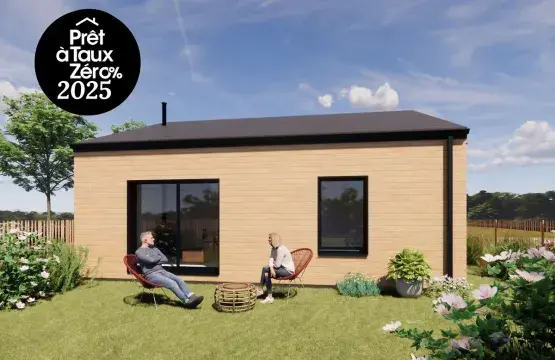 M+T maison bois à guérande