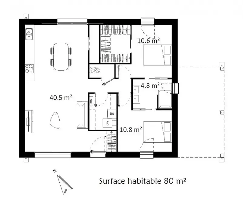 plan-maison-initiale-plain-pied-paimboeuf