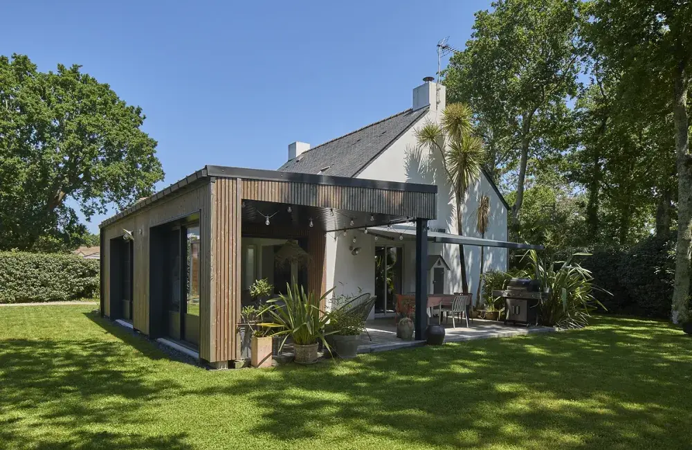 Extension en ossature bois Pornichet