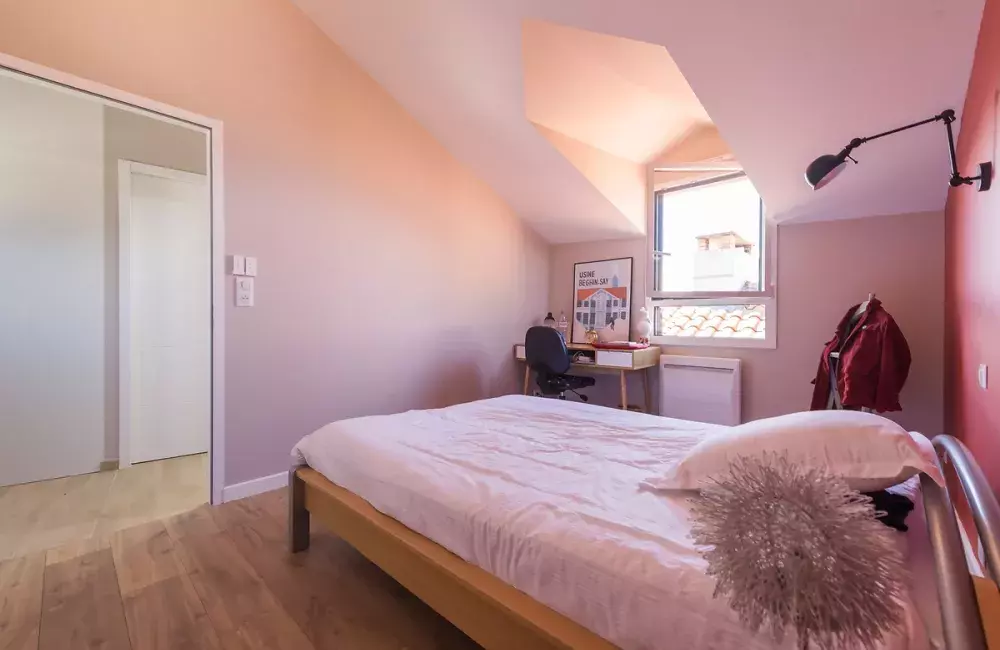 chambre-surélévation-bois-pornic