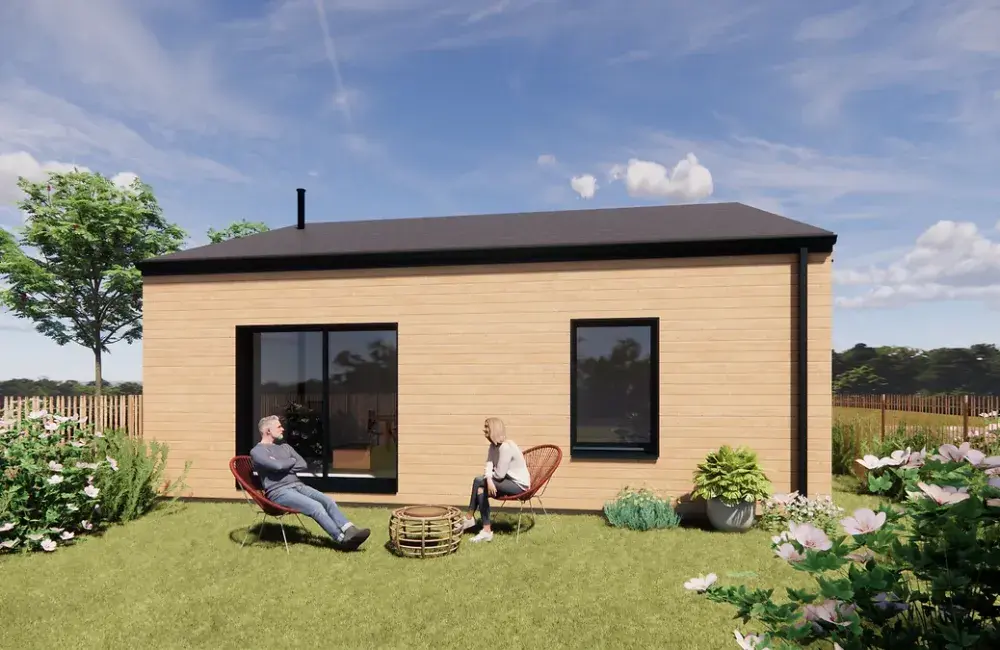 M+T maison bois à guérande