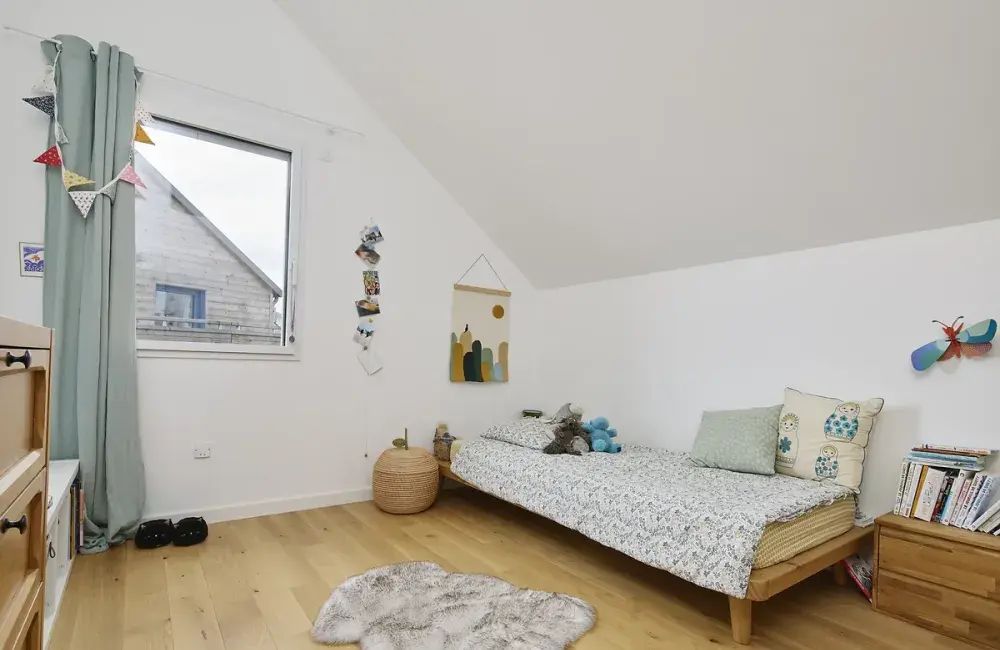 chambre maison sur mesure bois enduit saint nazaire