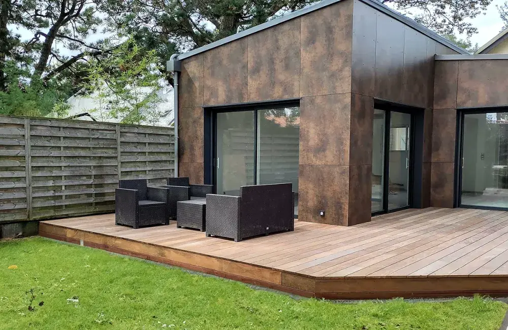 vue ensemble extension bois pornichet