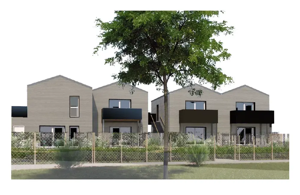 Vue du projet de Conquereuil