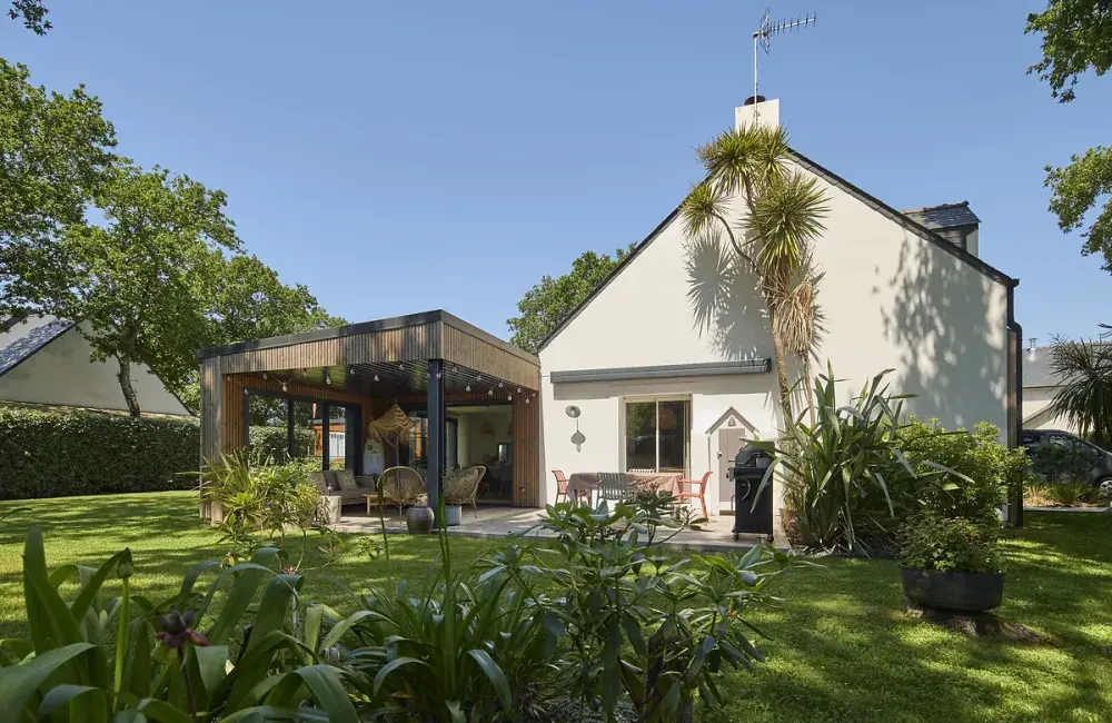 Extension en ossature bois Pornichet