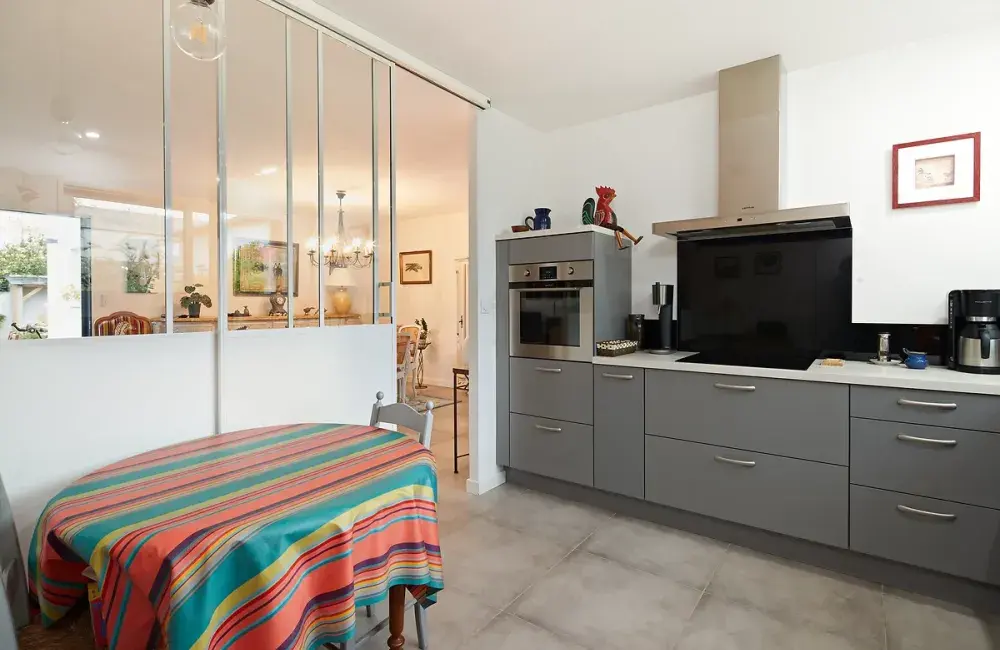 cuisine sur mesure maison sur mesure brique orvault