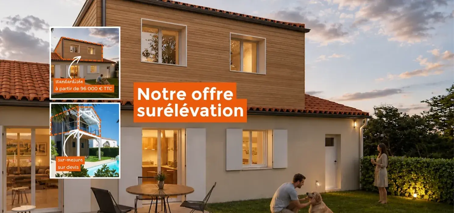 offre surelevation standard et sur mesure